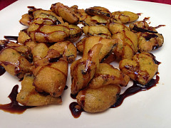 Ensalada de pimientos asados com Ventresca